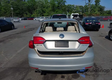 2011 Volkswagen Jetta 2.5L Se из США, поврежденный, VIN 3VWDX7AJ4BM379482